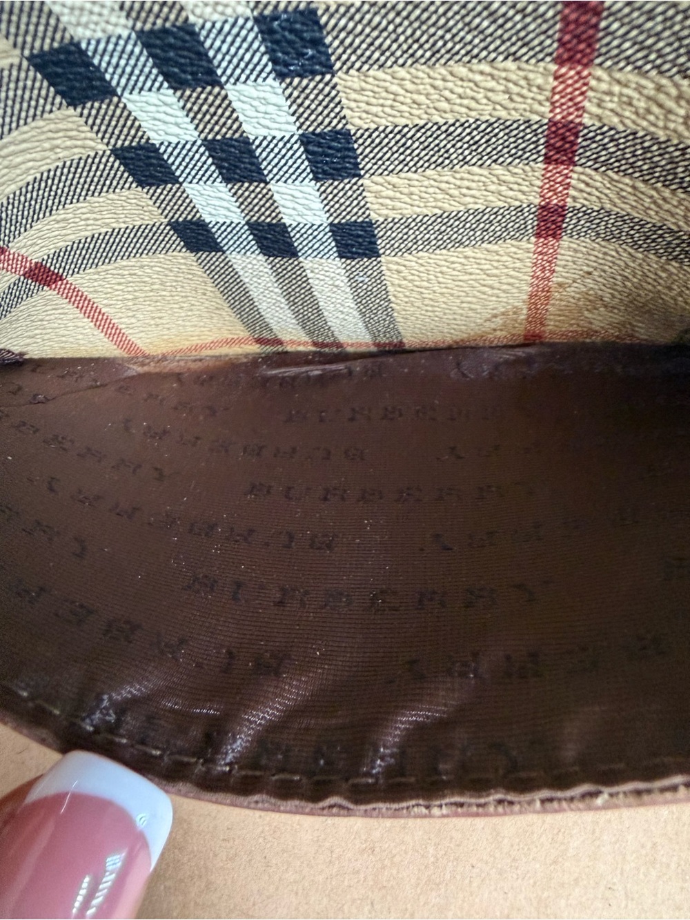 Burberry Beige/Brown Front Pocket Shoulder Bag - Picture 14 of 14